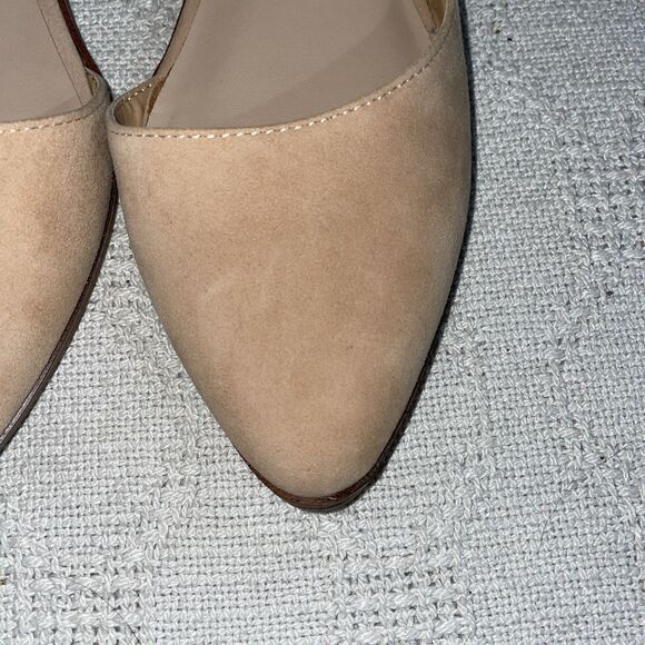 Aldo Women’s Dressy Flats Size 8 M Beige Leather Going Out Party Fun NWOB - Picture 9 of 12